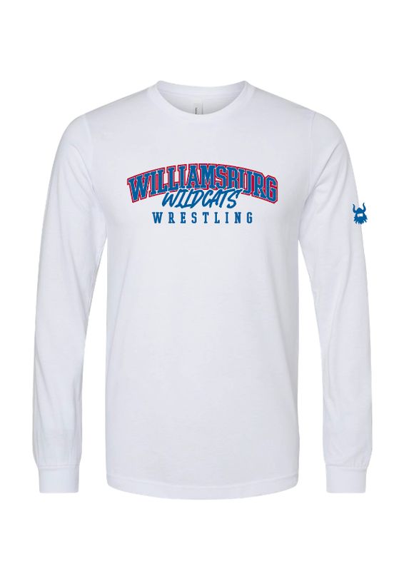 Williamsburg 2025 White Long-Sleeve Tee