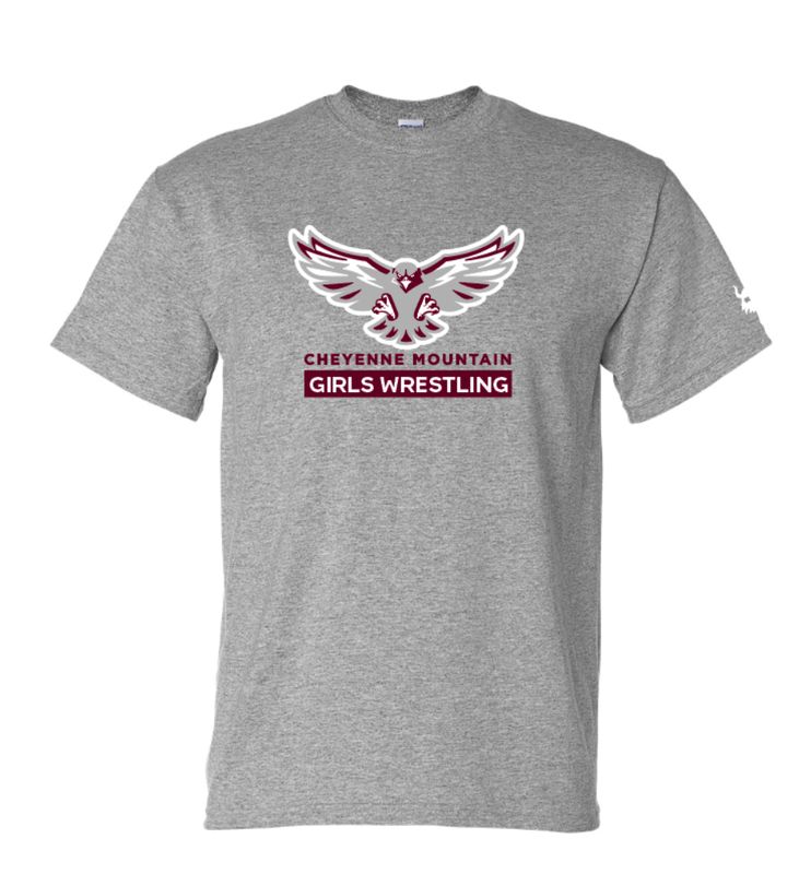 Cheyenne Mountain 2025 GREY Gildan T-shirt