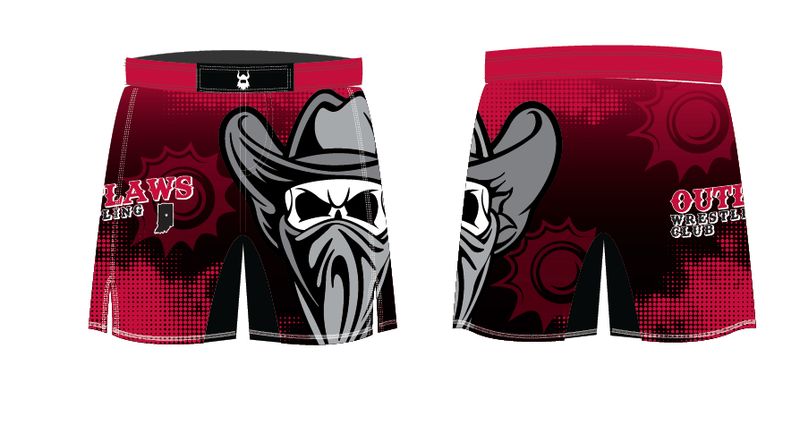 Indiana Outlaws Fight Shorts