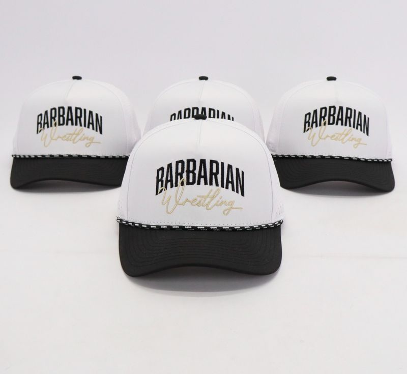 Barbarian Wrestling Rope Laser Mesh Hat
