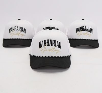 Barbarian Wrestling Rope Laser Mesh Hat