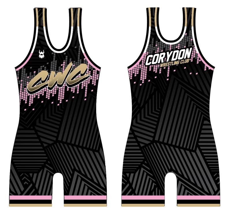 Corydon Wrestling Club PINK Singlet