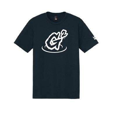 Grey Burnett Tri-Blend Navy Shirt