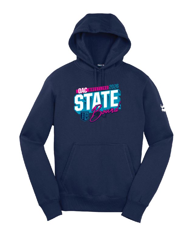 2026 OAC State Bound Navy Hoodie