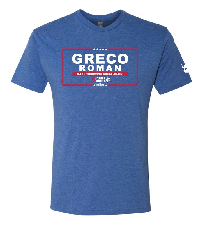 Make Greco Great Again Triblend Shirt