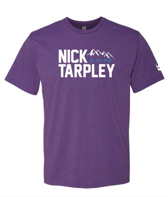 Nick Tarpley Purple Blend Shirt