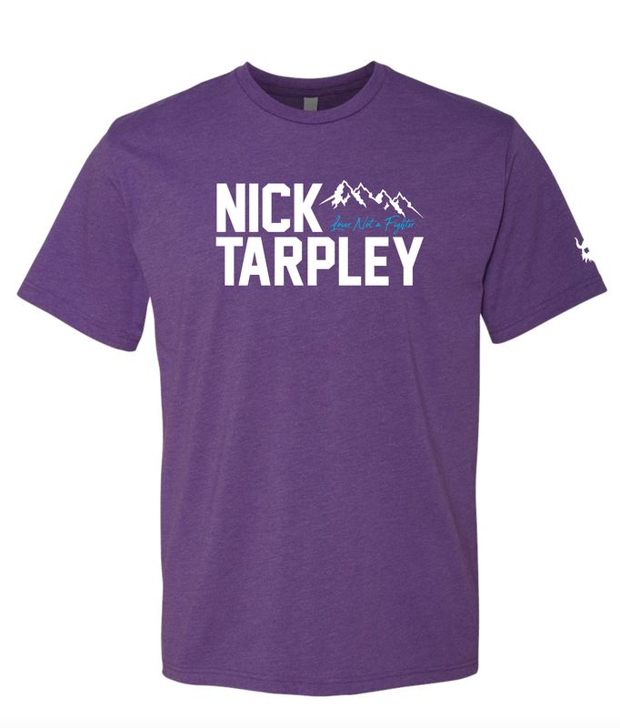 Nick Tarpley Purple Blend Shirt