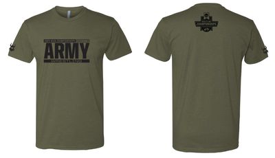 Army 2024 National Tournament Military Green Shirt