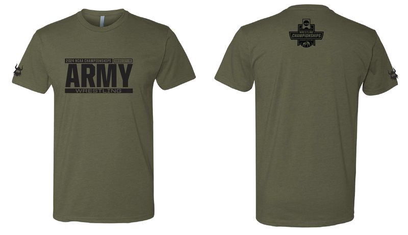 Army 2024 National Tournament Military Green Shirt