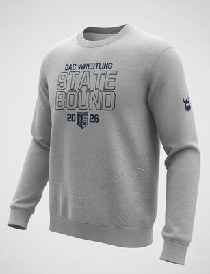 2026 State Bound Grey Crewneck Sweatshirt