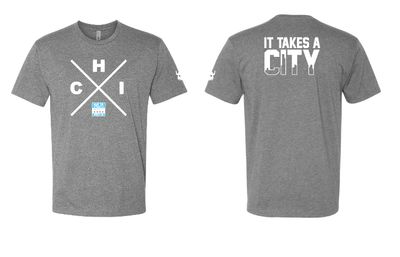 BTS Chicago Grey Blend Shirt