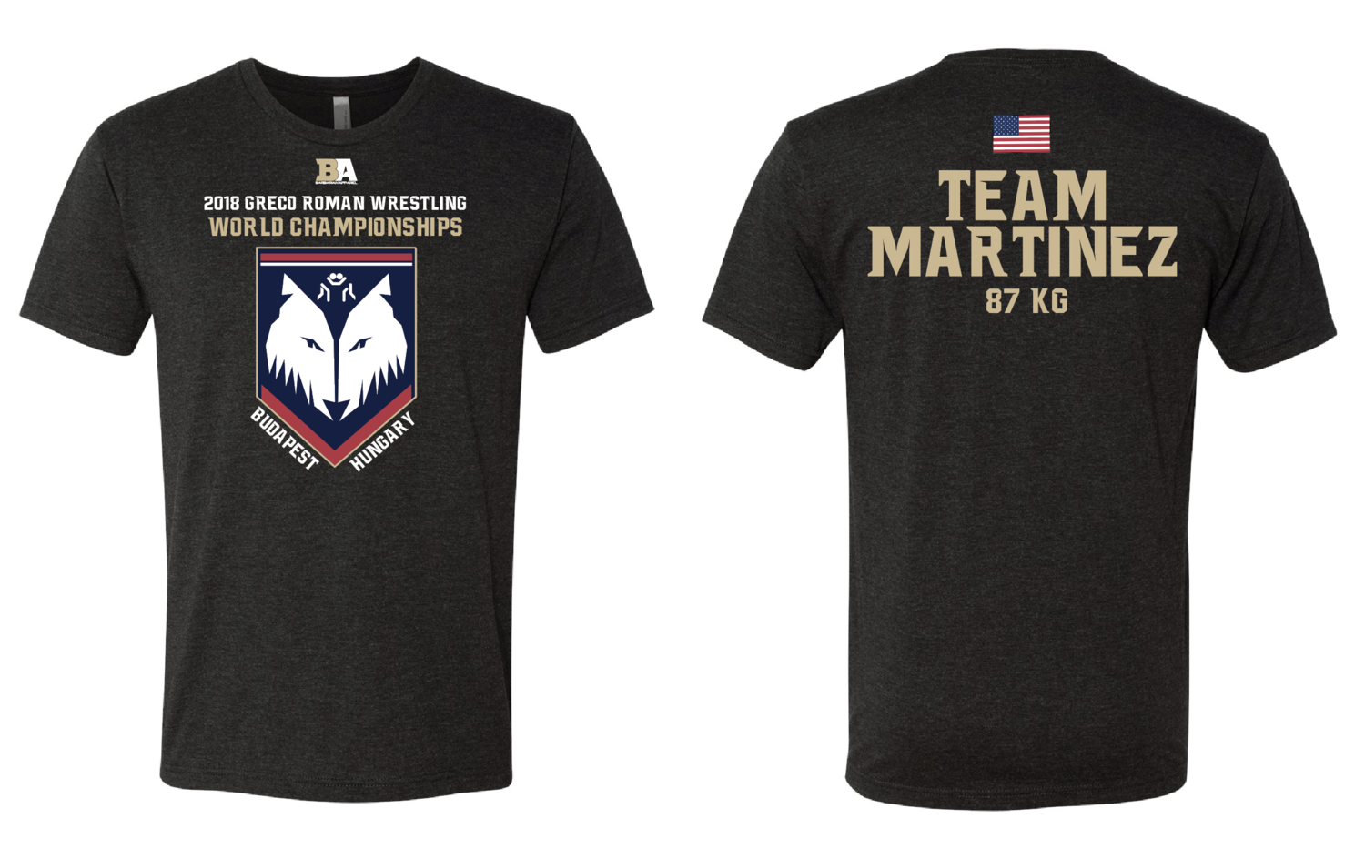 TEAM MARTINEZ TRI BLEND SHIRT
