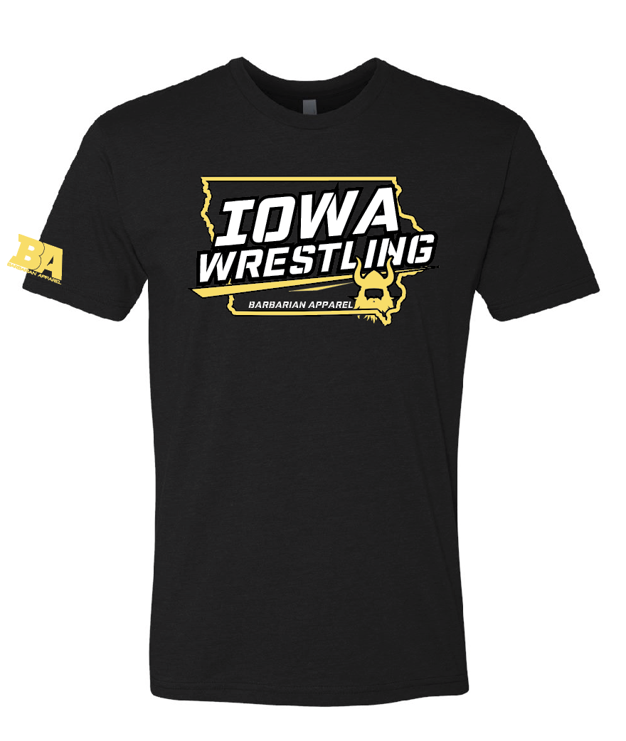 Barbarian IOWA Wrestling Shirt Barbarian IOWA Wrestling Shirt