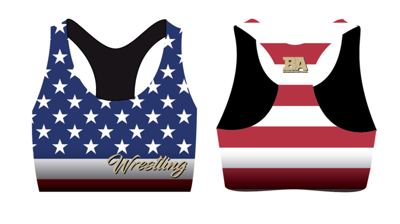 USA Womens Sports Bra