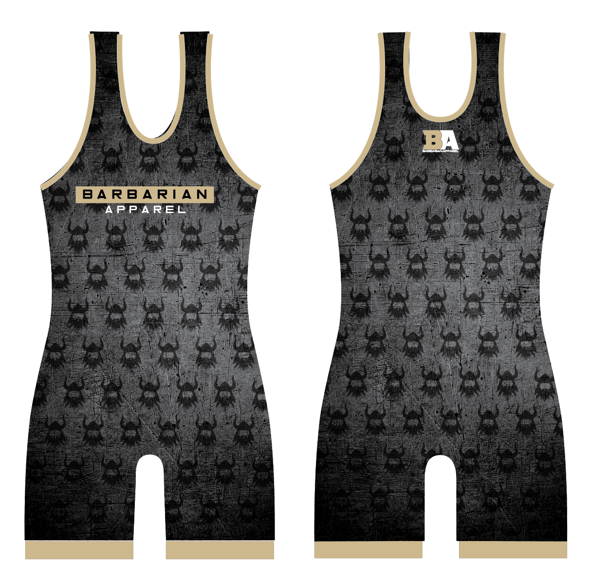 Barbarian Gold Singlet Barbarian Gold Singlet