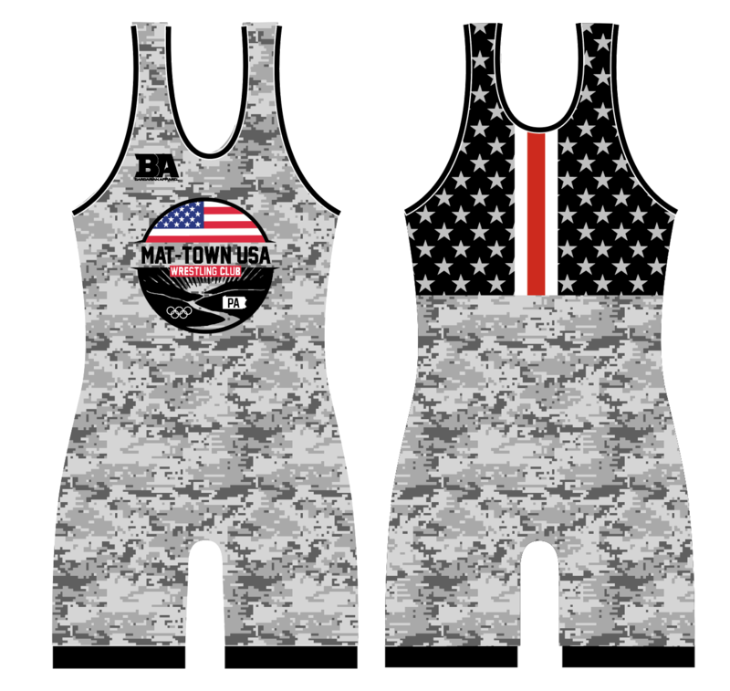 Mat-Town Camo Mesh Back Singlet