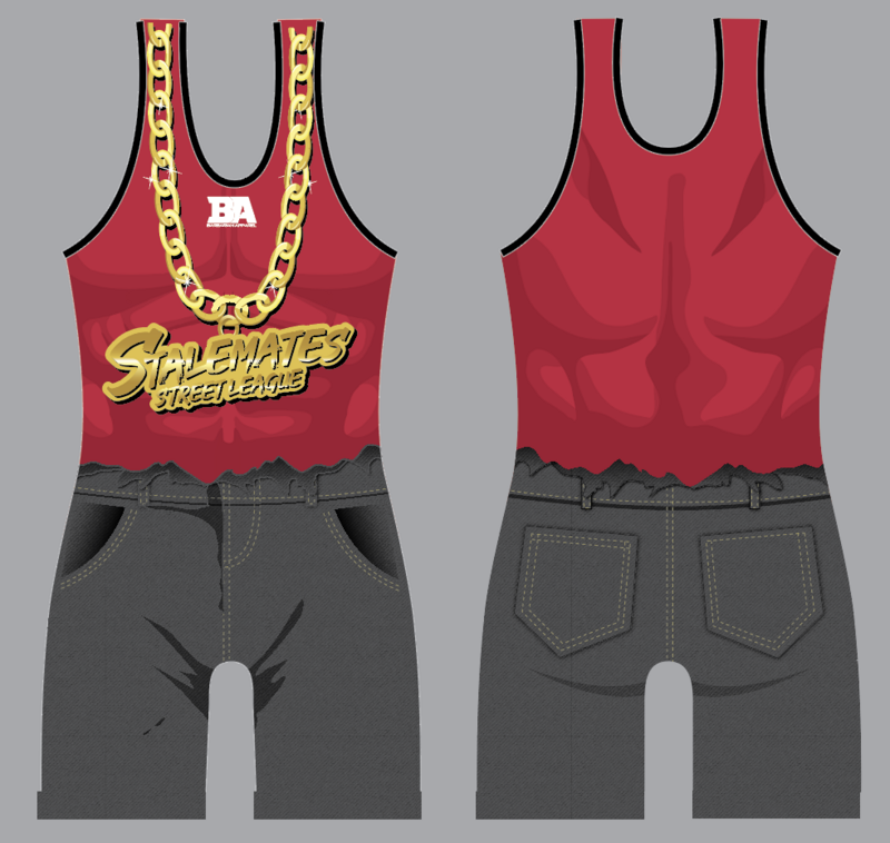 Stalemates Street League Red Singlet