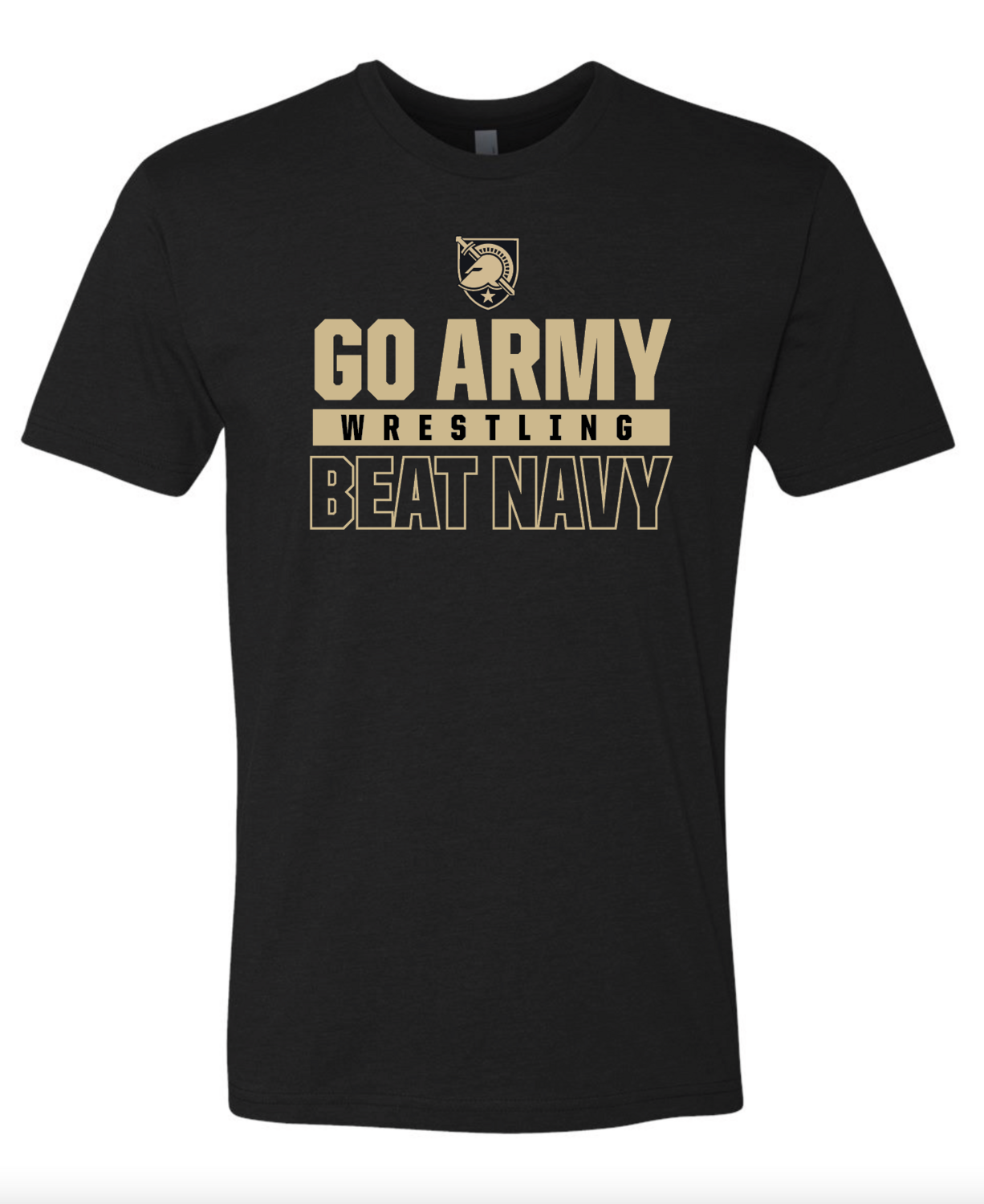 Army "GO ARMY WRESTING BEAT NAVY" blend shirt