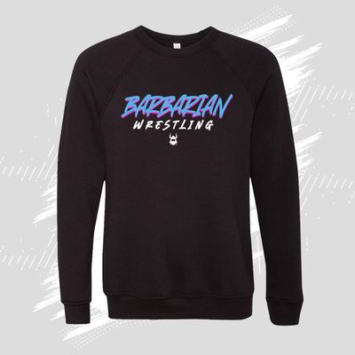 Barbarian Wrestling Neon Crewneck