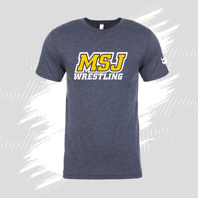 MSJ Navy Tri-Blend Shirt
