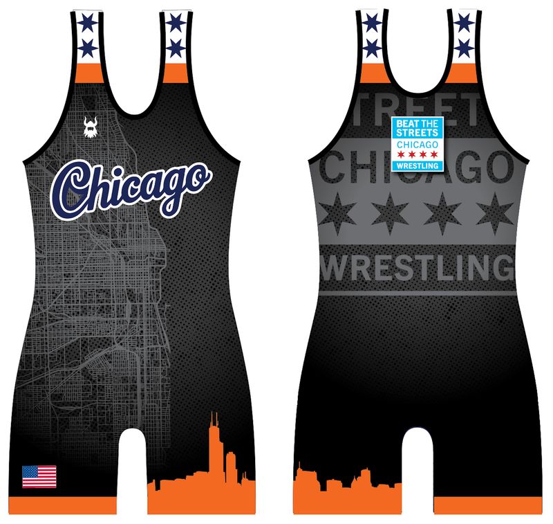 BTS Chicago Oak Park Singlet