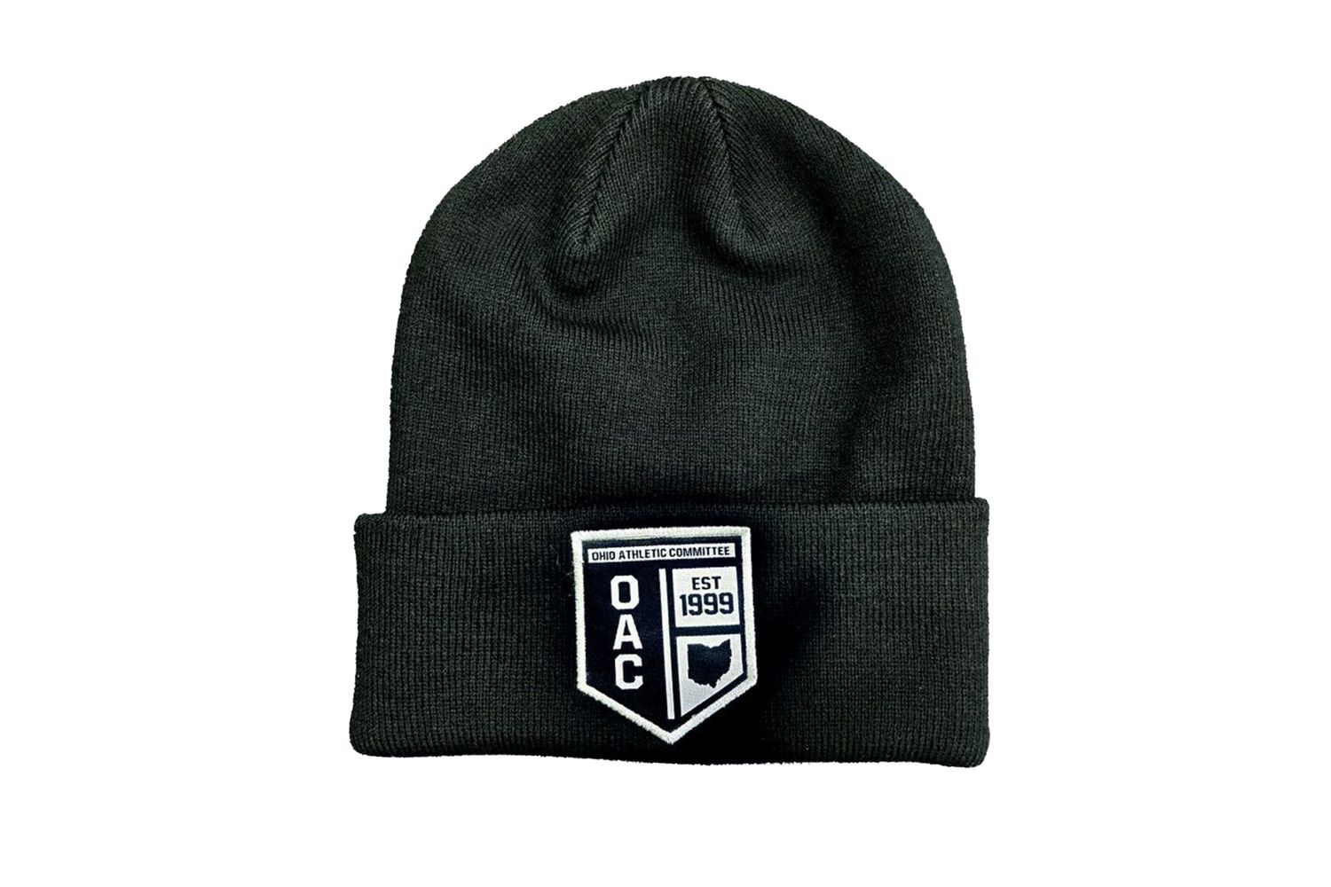 OAC Crest  patch black beanie