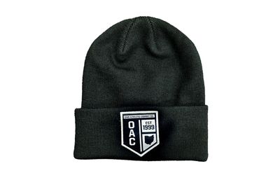 OAC Crest  patch black beanie