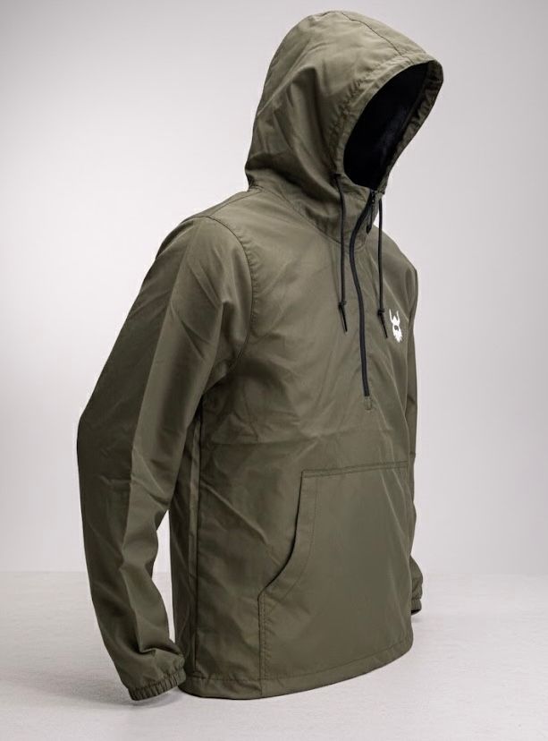 BA Olive Green WindBreaker