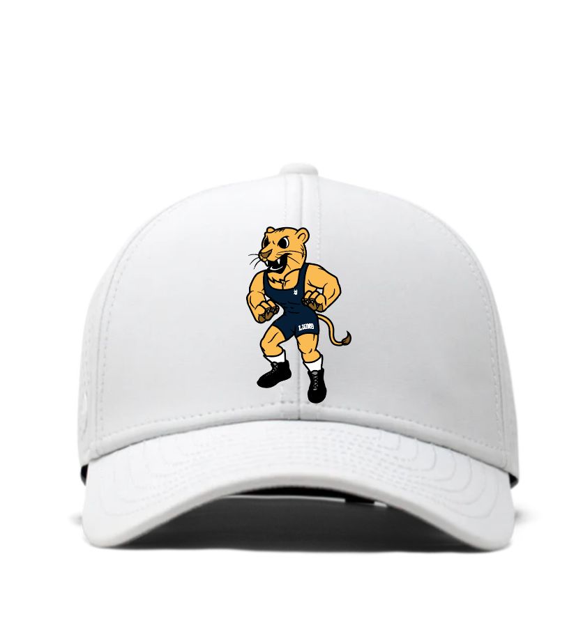 MSJ White Lion Laser Mesh Hat