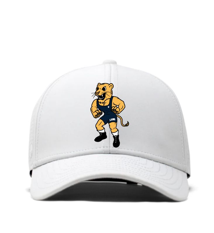 MSJ White Lion Laser Mesh Hat