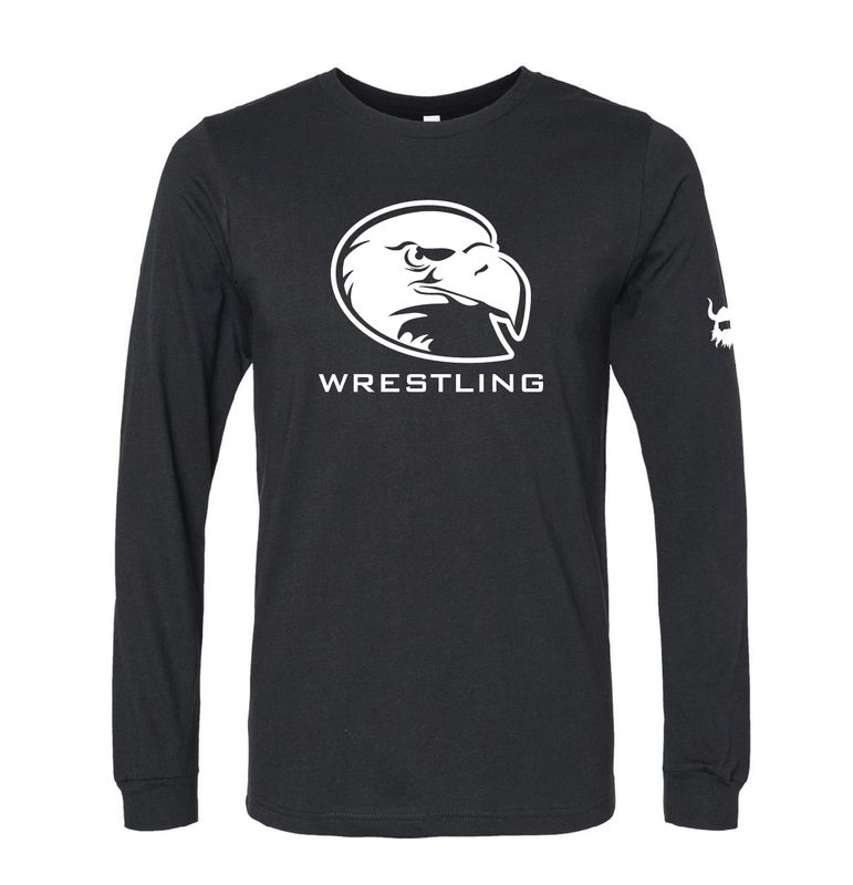 Lock Haven Wrestling Black Long Sleeve Shirt