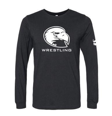Lock Haven Wrestling Black Long Sleeve Shirt