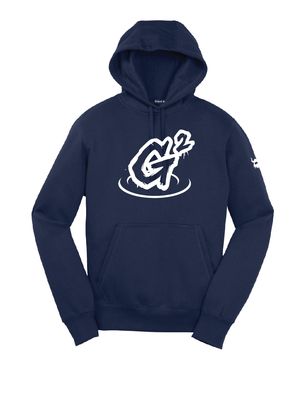 Grey Burnett Navy Hoodie