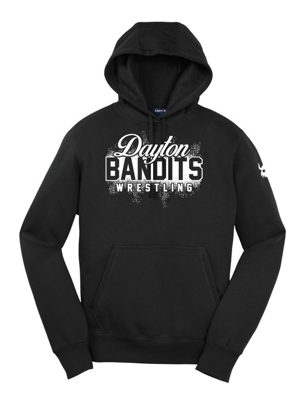 Dayton Bandits 2026 SPORT TEK BLACK Fleece Hoodie