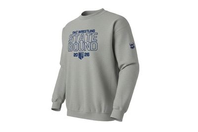 2026 OAC State Bound Grey Crewneck Sweatshirt
