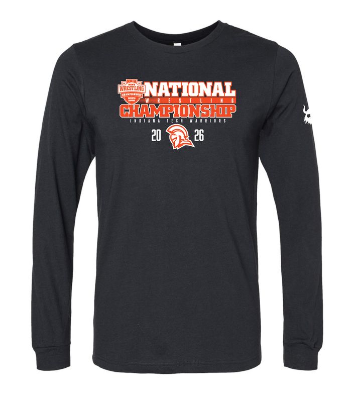 Indiana Tech National Championship 2026 BLACK Long Sleeve