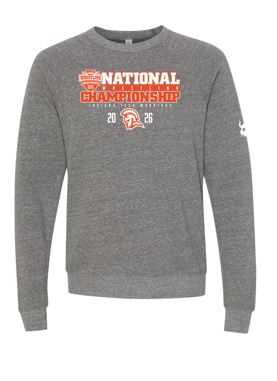 Indiana Tech National Championship 2026 GREY Crewneck