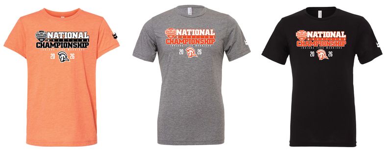 Indiana Tech National Championship 2026 3-Shirt PACKAGE YOUTH