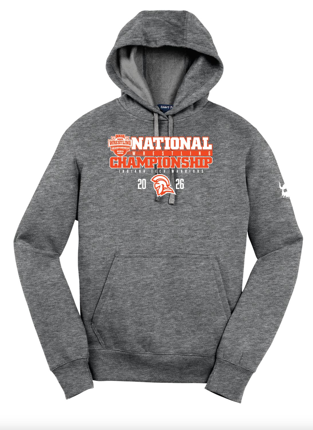 Indiana Tech National Championship 2026 GREY Hoodie