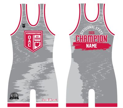 2026 OAC DIVISIONAL STATE CHAMPION SINGLET