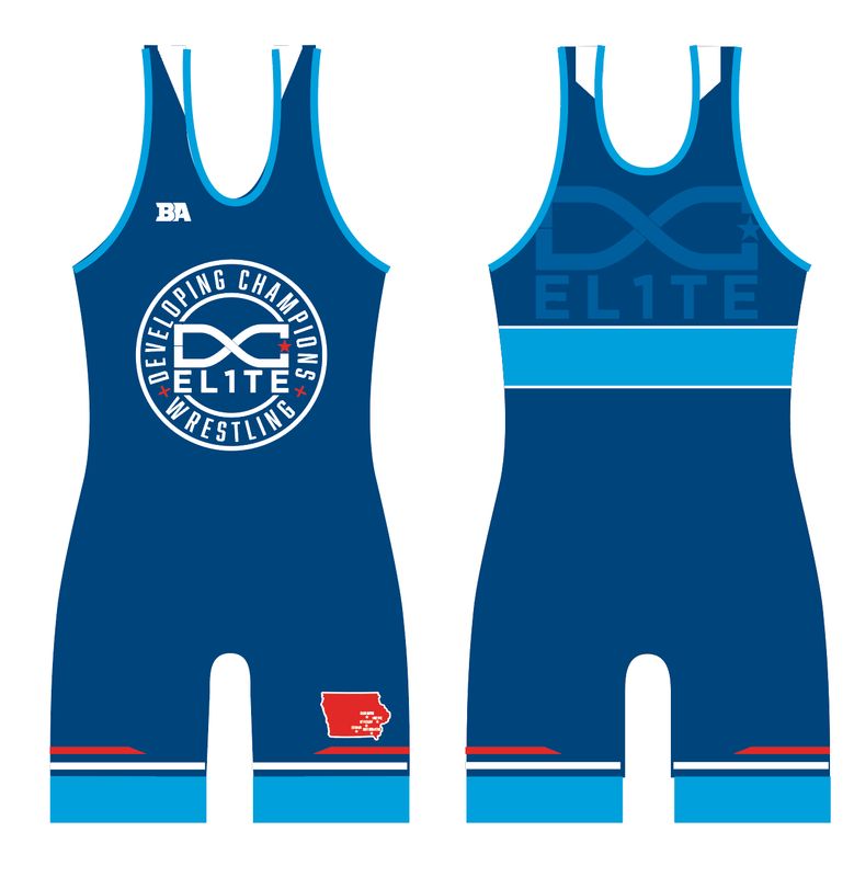 DC Elite Freco 2026 BLUE singlet