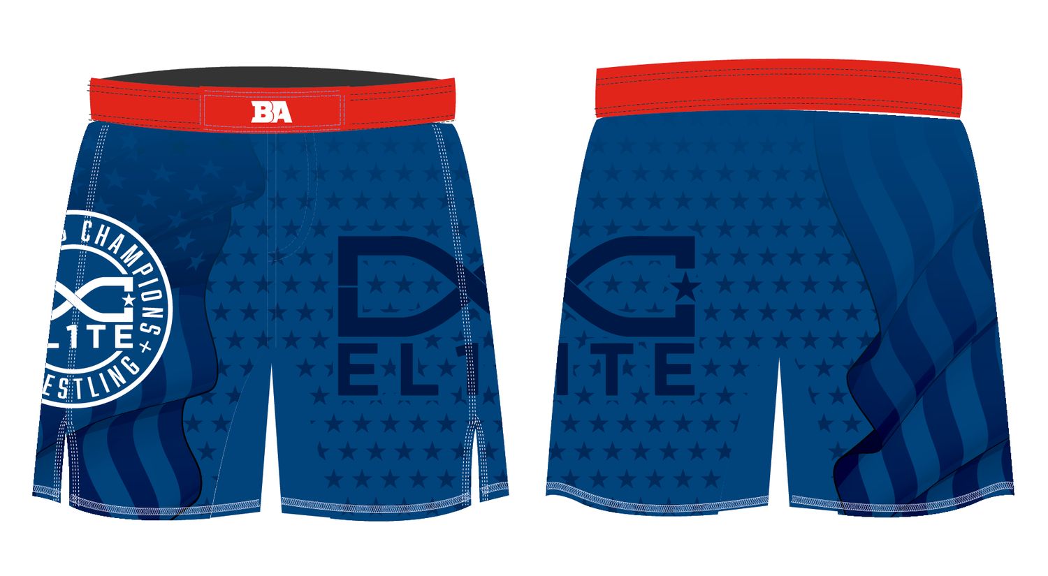 DC Elite Freco 2026 Fight Shorts