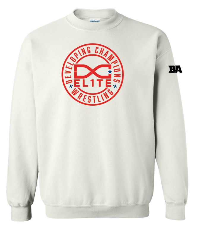DC Elite Freco 2026 WHITE/RED Crewneck