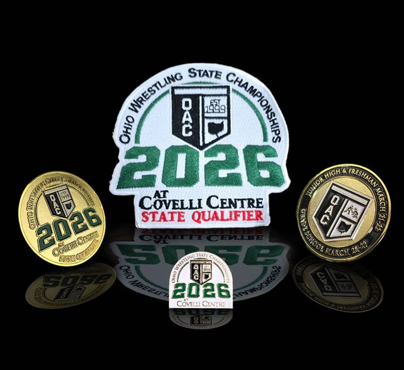 OAC commemorative package (1 patch, medallion, pin)