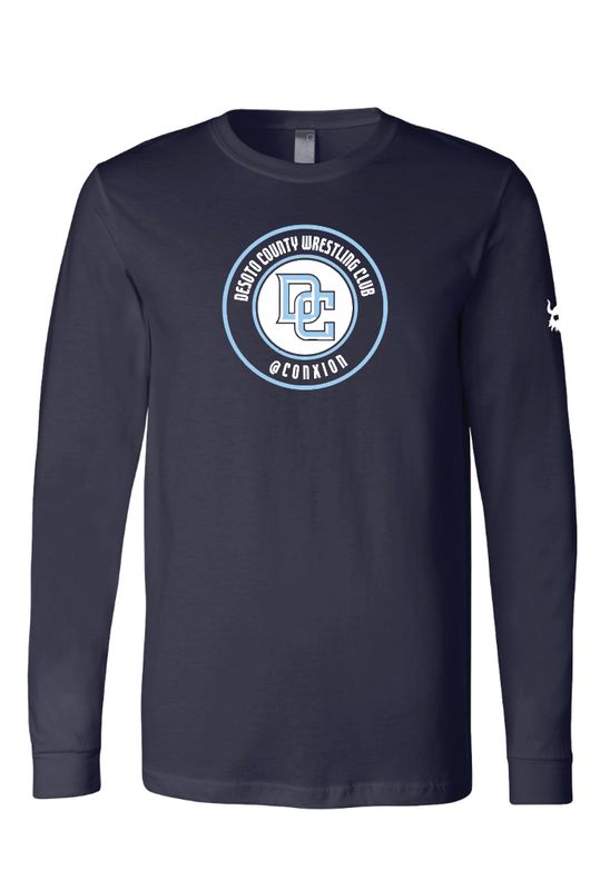 Desoto County Wrestling Club 2026 Navy Long Sleeve