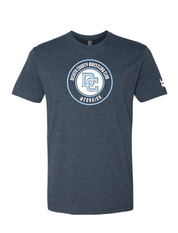 Desoto County Wrestling Club 2026 Navy Blend Shirt