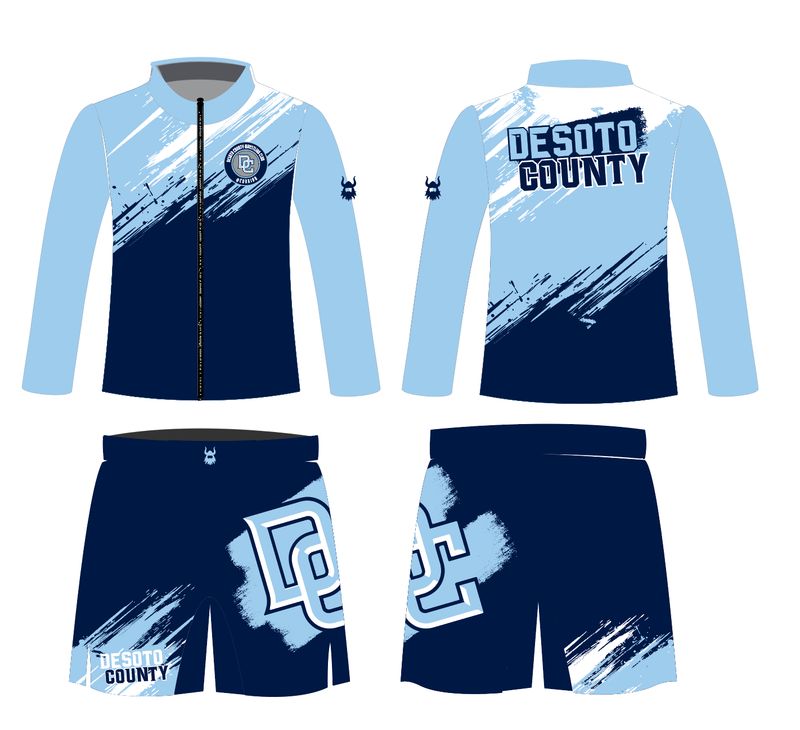 Desoto County Wrestling Club 2026 Jacket and Shorts Package