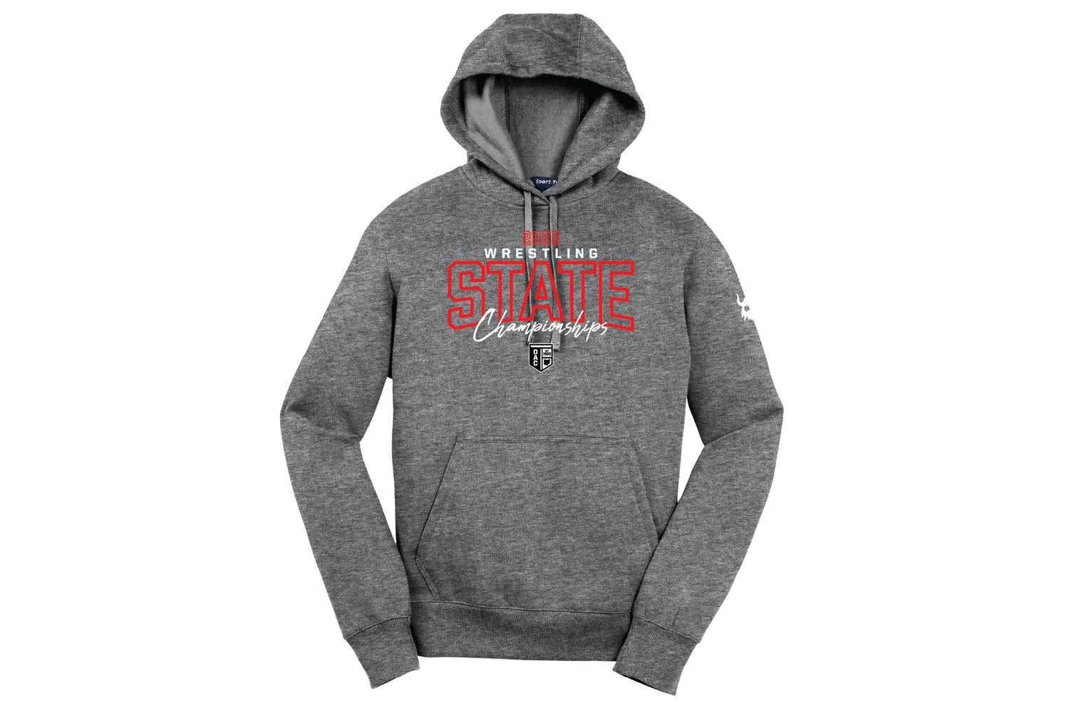 2026 OAC STATE GREY Hoodie