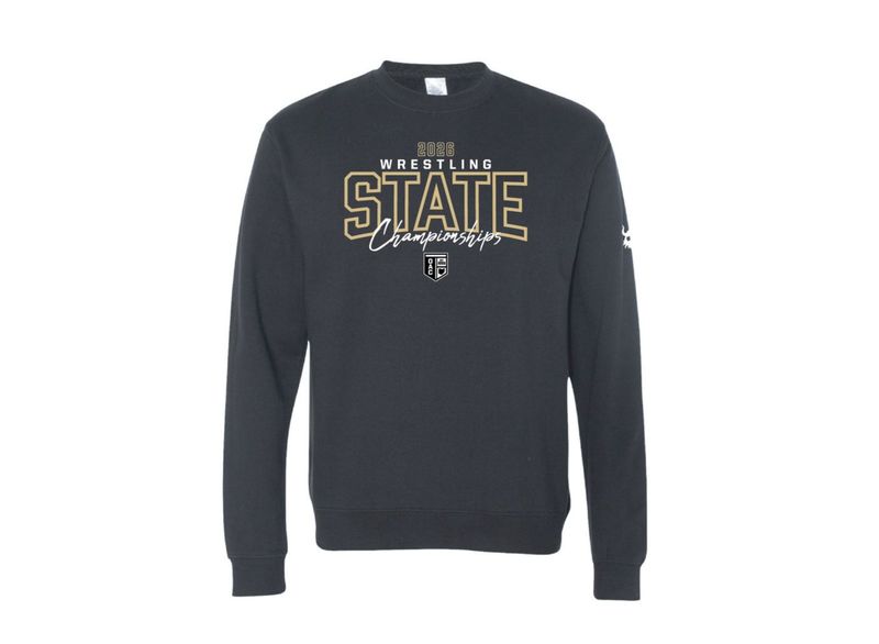 2026 OAC State Black Crewneck