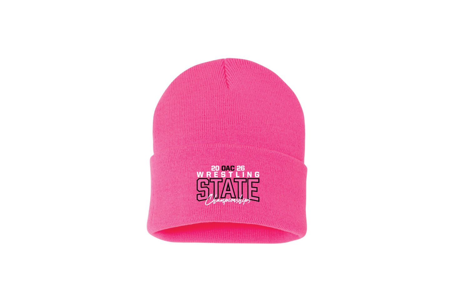 2026 OAC State Pink Beanie
